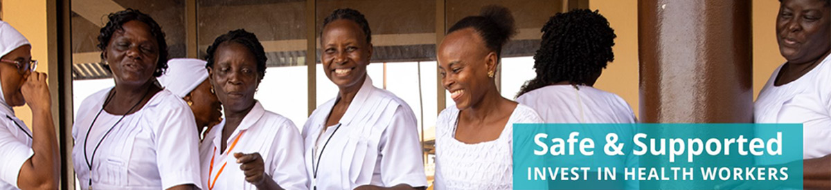 Photo of nurses in Sierra Leone.